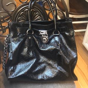 Michael Kors Black Embossed Bag
